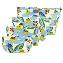Load image into Gallery viewer, Cotton Print Makeup Bag