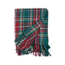 Load image into Gallery viewer, Festive Plaid Throw