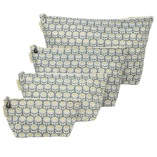 Load image into Gallery viewer, Cotton Print Makeup Bag