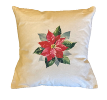 Load image into Gallery viewer, Cotton Canvas Printed Holiday Throw Pillow