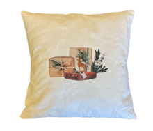 Load image into Gallery viewer, Cotton Canvas Printed Holiday Throw Pillow
