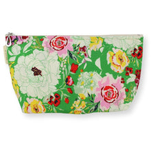 Load image into Gallery viewer, Cotton Print Makeup Bag