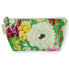 Load image into Gallery viewer, Cotton Print Makeup Bag