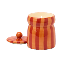 Load image into Gallery viewer, Ceramic Stripe Scented Candle