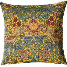 Load image into Gallery viewer, Strawberry Thieves Tapestry Pillow
