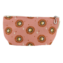 Load image into Gallery viewer, Cotton Print Makeup Bag
