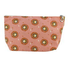 Load image into Gallery viewer, Cotton Print Makeup Bag