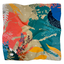Load image into Gallery viewer, Square Silk Scarf