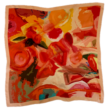 Load image into Gallery viewer, Square Silk Scarf