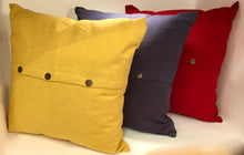 Load image into Gallery viewer, Delhi Homespun Cotton Pillow