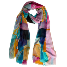 Load image into Gallery viewer, 100% Modal Digitally Printed Scarf
