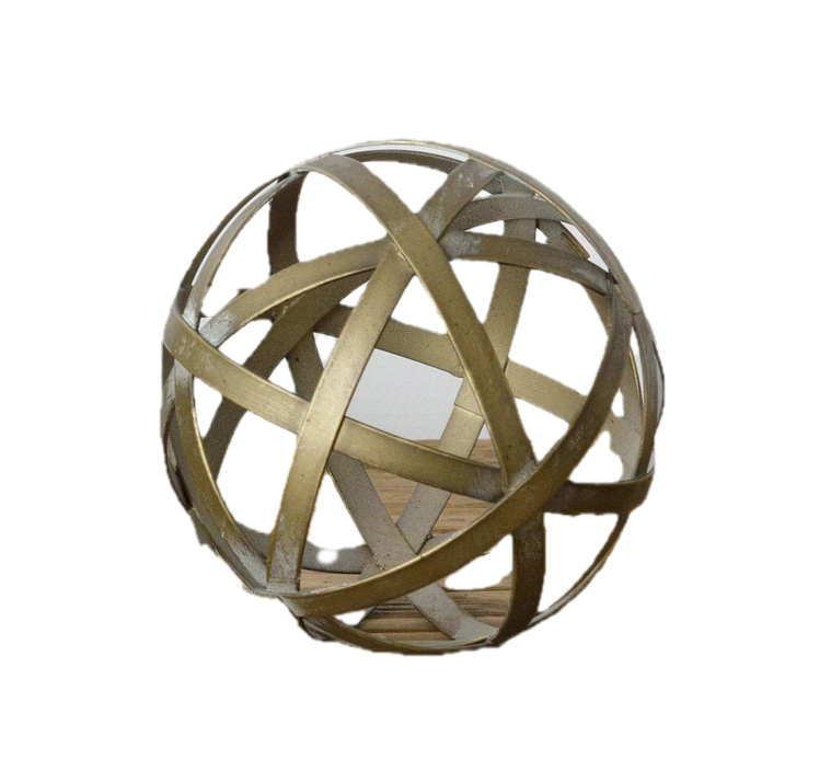 Decorative Brass Spheres