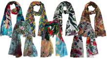 Load image into Gallery viewer, 100% Modal Digitally Printed Scarf
