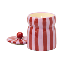 Load image into Gallery viewer, Ceramic Stripe Scented Candle
