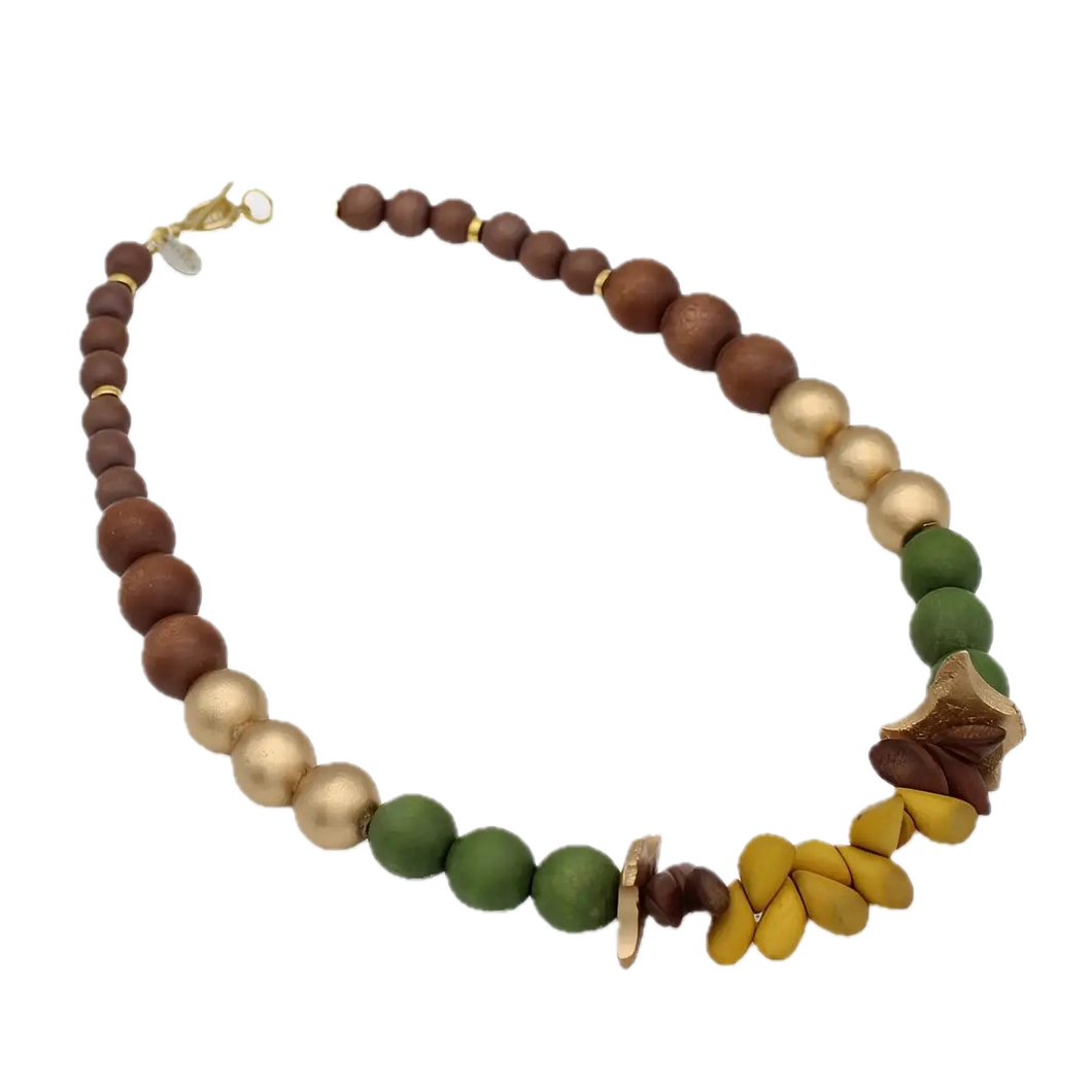 Nature Inspired Statement Necklace