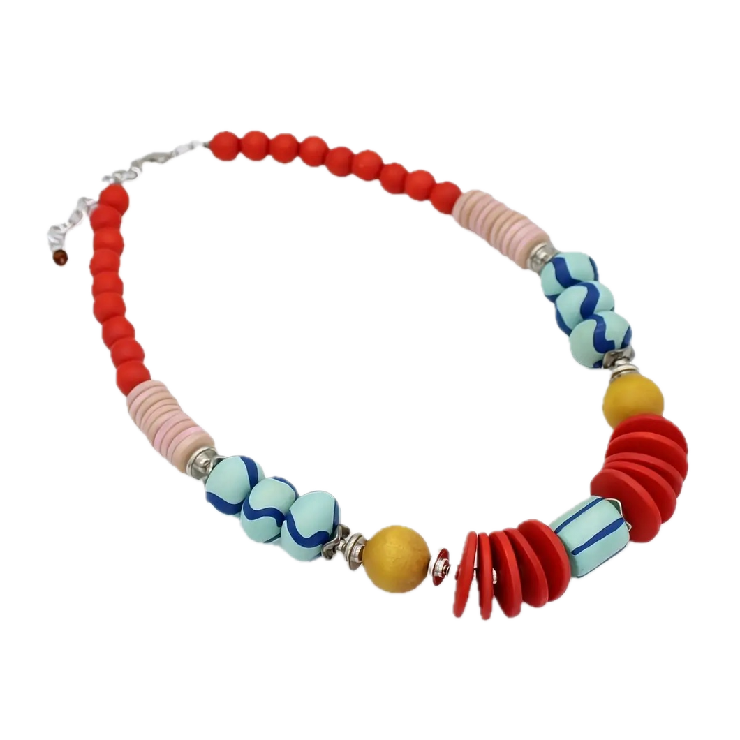 Multi Color Statement Necklace
