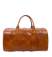 Load image into Gallery viewer, Leather Duffel Bag

