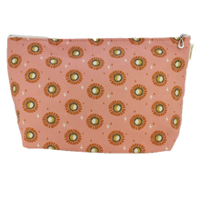 Load image into Gallery viewer, Cotton Print Makeup Bag
