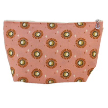 Load image into Gallery viewer, Cotton Print Makeup Bag
