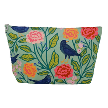 Load image into Gallery viewer, Cotton Print Makeup Bag
