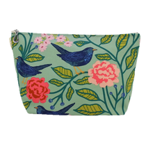 Load image into Gallery viewer, Cotton Print Makeup Bag
