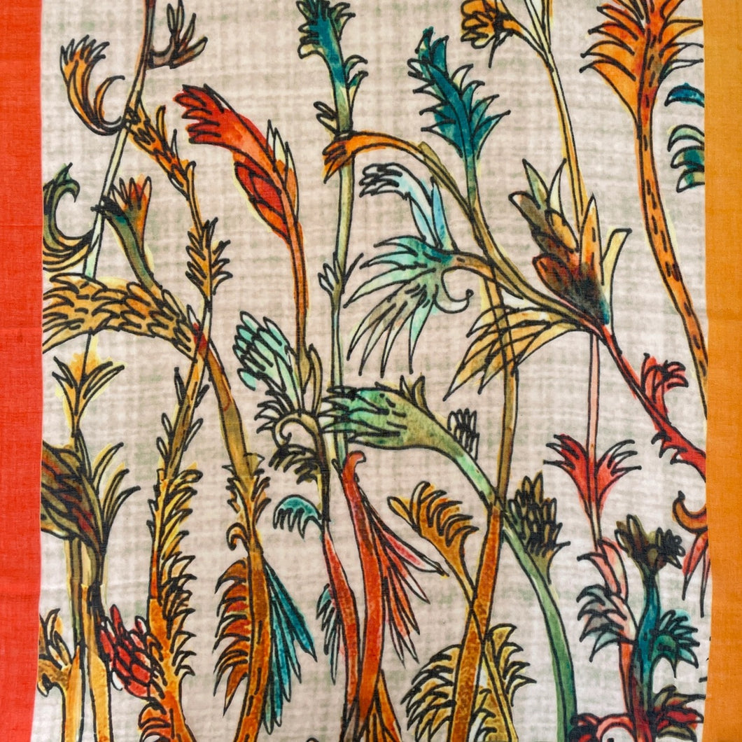 Printed Cotton/Modal Scarf