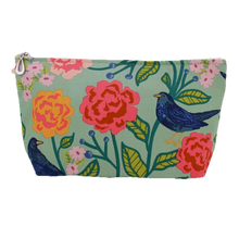 Load image into Gallery viewer, Cotton Print Makeup Bag
