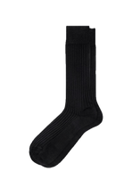 Load image into Gallery viewer, Men's Ribbed Solid Color Dress Sock
