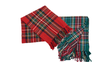 Load image into Gallery viewer, Festive Plaid Throw
