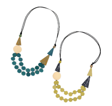 Load image into Gallery viewer, Multi-Strand Geometric Necklace
