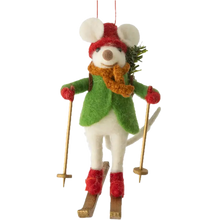Load image into Gallery viewer, Merry Mouse Felt Ornaments
