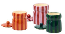 Load image into Gallery viewer, Ceramic Stripe Scented Candle

