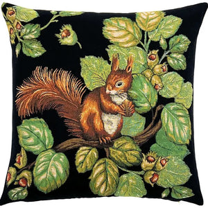 Gathering Squirrel Pillow