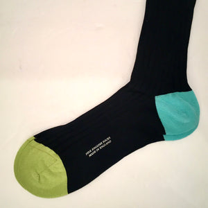 Heel and Toe Detail Cotton Socks
