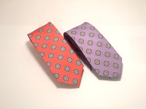 Printed Silk Necktie