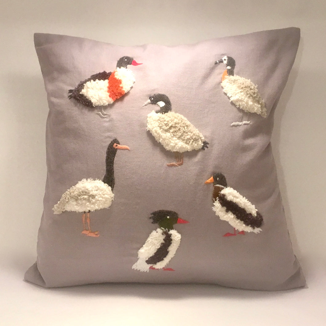Fluffy Bird Pillow