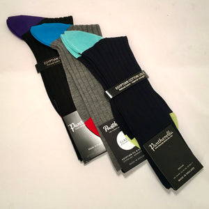 Heel and Toe Detail Cotton Socks