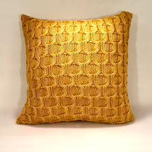 Load image into Gallery viewer, Cable Knit Pillow and Throw
