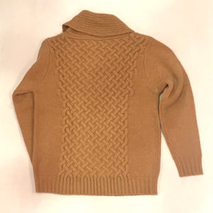 Men's Wool Shawl Collar Sweater
