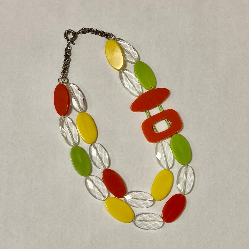 Mod Acrylic Necklace