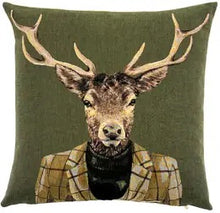 Load image into Gallery viewer, Dapper Deer Pillow
